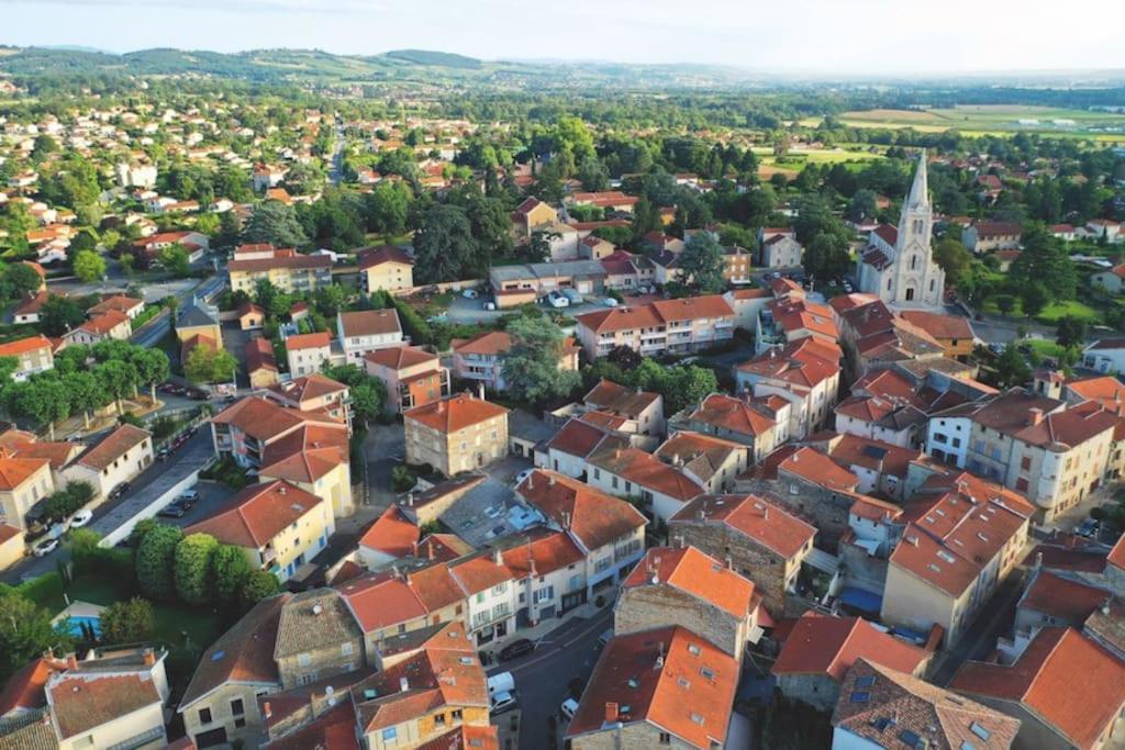 Le Petit Castel, Portes De Lyon Chazay-d'Azergues ภายนอก รูปภาพ